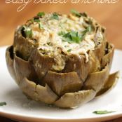 Easy Baked Artichoke