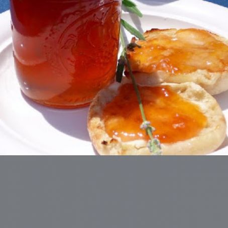 Lavendar Peach Jam with Vanilla
