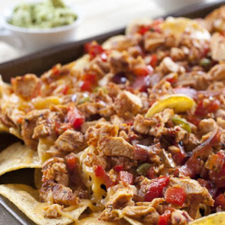 Chicken Fajita Nachos