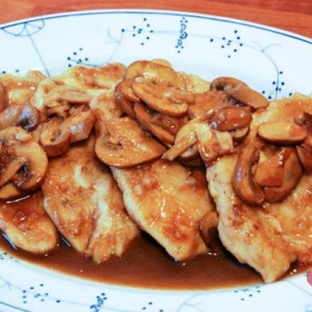 very tasty chicken marsala