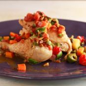 Sicilian-Style Sweet and Sour Chicken