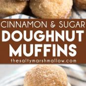 Cinnamon Sugar Donut Muffins