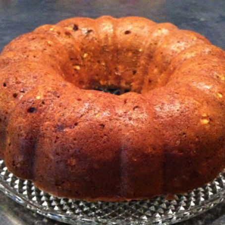 cake - Banana Oatmeal Breakfast Bundt