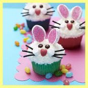 Bunny Face Cup cakes