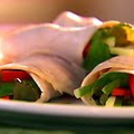 Snack:  Turkey Roll-Ups  (Ellie Krieger)