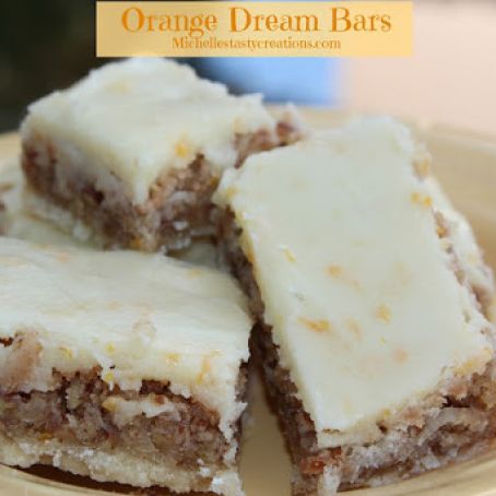 Orange Dream Bars