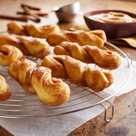 PUMPKIN PIE SPICE CINNAMON TWISTS