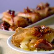 Crispy Smoked Mozzarella with Honey and Figs