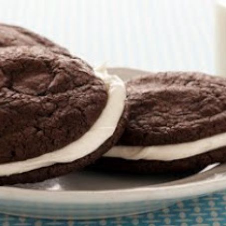 Brownies and Cream Sandwich Cookies