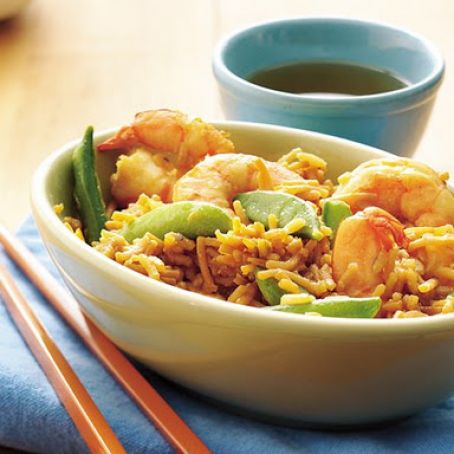Citrus Shrimp and Rice