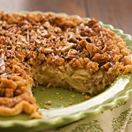 Apple Caramel Crunch Pie