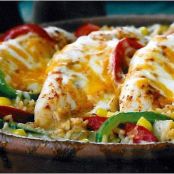Tex Mex Chicken and Rice Bake