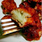 Air-Fryer BBQ Cauliflower Bites