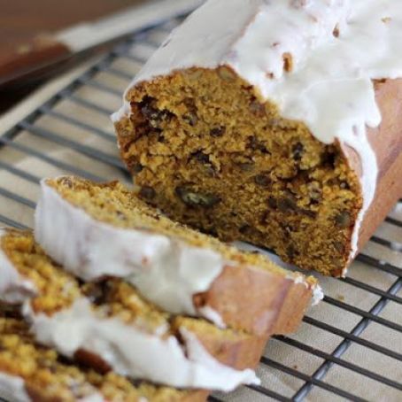 Pumpkin Pecan Cookie Butter Bread