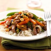 Jamaican Pork Stir-Fry