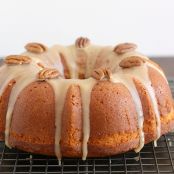 Salted Caramel Bundt Cake