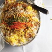 Iranian Rice Pilaf (Shirin Polow)