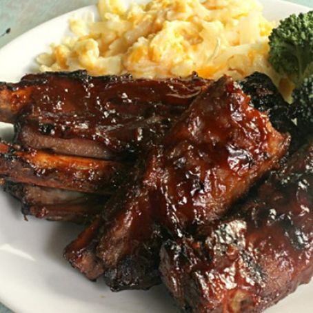 Four Ingredient BBQ Ribs