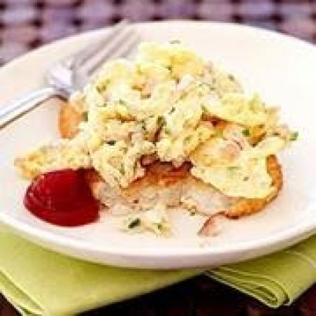 Bacon, Egg and Hash Brown Stacks 5pts