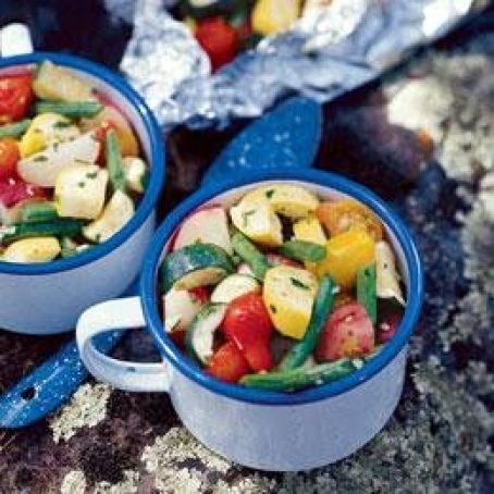 Cowboy Spud and Veggie Medley