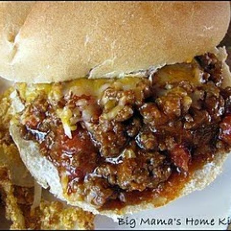 Honey BBQ Cheesy Sloppy Joes