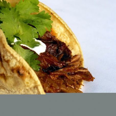 CHILE-BRAISED PORK TACOS