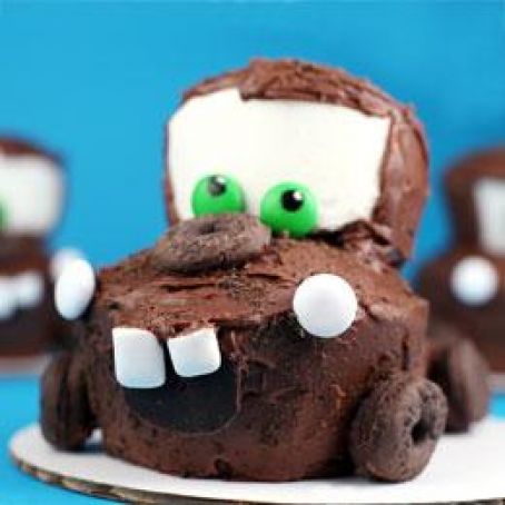 Tow Mater Cupcakes