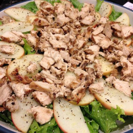 Blue Cheese, Chicken, Apple and Pecan Salad