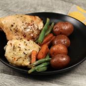 Slow Cooker One-pot Honey Garlic Chicken