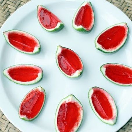 Fancy Watermelon Jello Shooters
