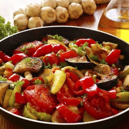 Mediterranean Summer Sautéed Ratatouille