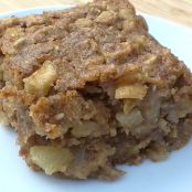 Autumn Apple Walnut Bars (with Apple Brandy)