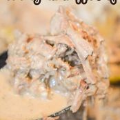 CROCK POT CREAMY MISSISSIPPI BEEF