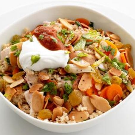 Moroccan Chicken with couscous