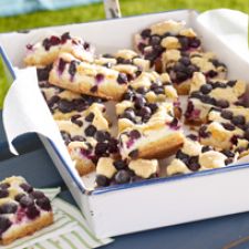 Lemon Blueberry Crumb Bars