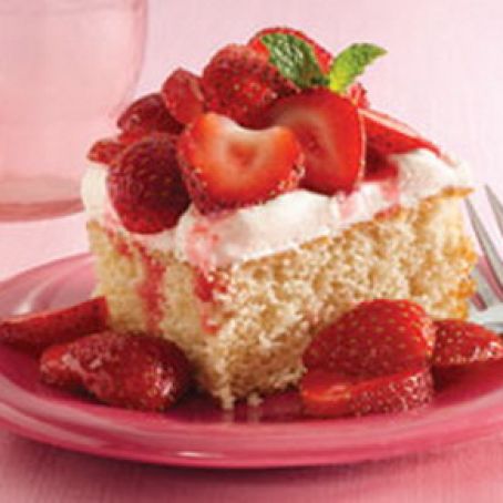 Bisquick Strawberry Shortcake Squares
