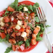 Naked Turkey Bruschetta Burger