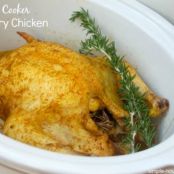 Slow Cooker Rosemary Chicken