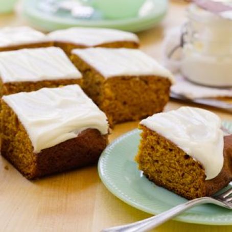 Pumpkin Bread with Cream Cheese Icing (David Venable QVC)