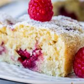 Raspberry Buttermilk Cake