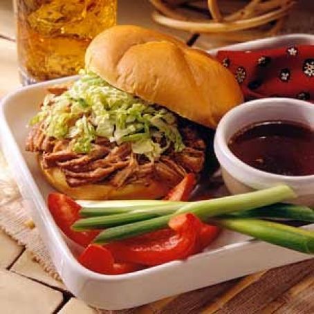 Five Spice Pork Sandwich