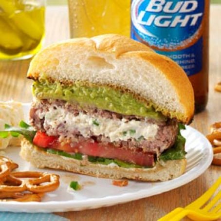 Jalapeno Popper Burgers