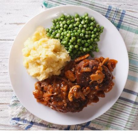 Slow Cooker Salisbury Steak