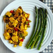 Easy Curry-Scrambled Tofu