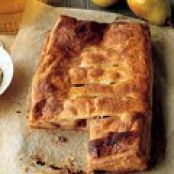 Sour Cherry and Pear Pie