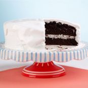 Chocolate Cake with Divinity Icing