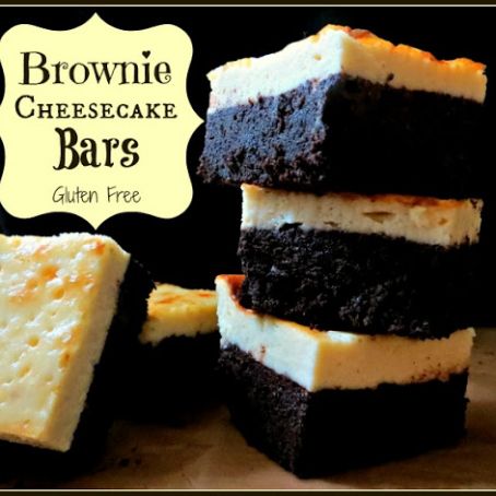 Brownie Cheesecake Bars (Grain Free)