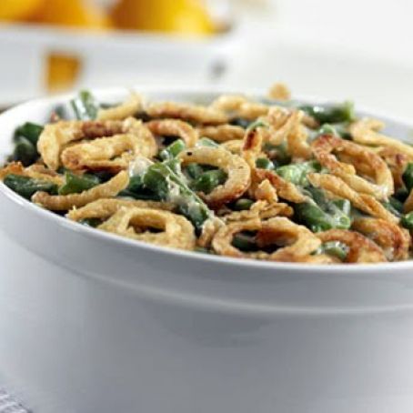 Thanksgiving green bean casserole (with variations)