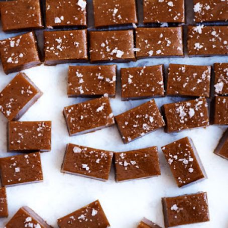 Bourbon Sea Salt Caramels