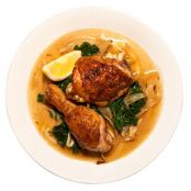 Google's Braised Chicken and Kale